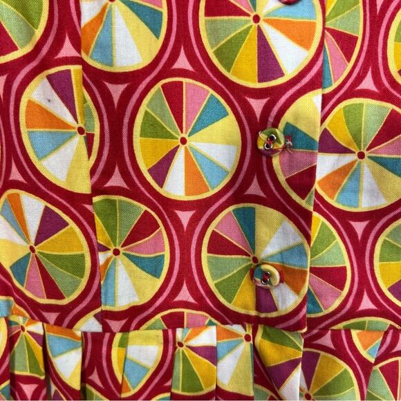 Bea & Dot by ModCloth Palette on Parade Pinwheel Rainbow Retro Dress Size Small - Picture 12 of 16